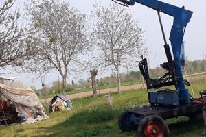 Zamperlin gru forestale / caricatore carrellato