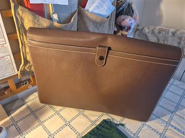 borsa in pelle pc documenti