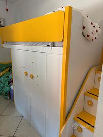 Cameretta Colombini Golf completa per 3 bambini