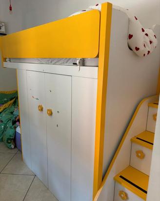 Cameretta Colombini Golf completa per 3 bambini