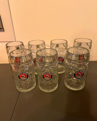Bicchieri da litro Paulaner
