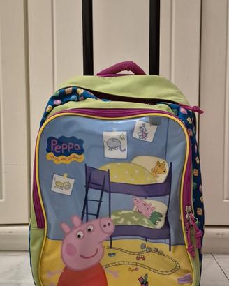 Trolley Zaino Peppa Pig per Bambini