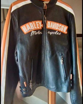Giacca pelle harley davidson tg. M Usa