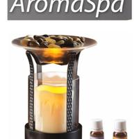 Diffusore oli con candela senza fiamma