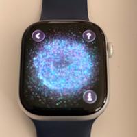 Apple Watch Series 10 - 46mm Argento Cinturino Blu