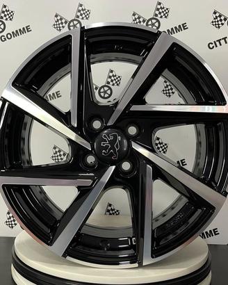 4 Cerchi in lega compatibili PEUGEOT 1007 2008 206
