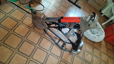 telaio  TX 190 con libretto e steli con piastre