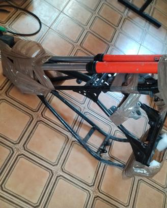 telaio  TX 190 con libretto e steli con piastre
