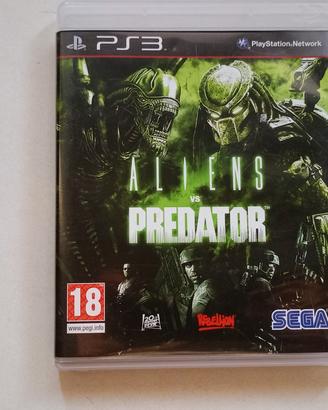confezione vuota gioco alien ps3