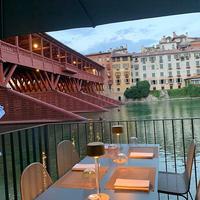 Sedia da esterno Moon di Sitia color cappuccino