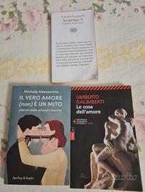 n.3 libri sull'amore