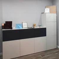 Compsizione Ikea per ingresso. Modello Besta