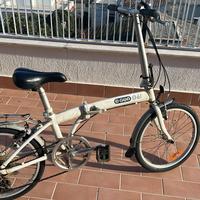 Bicicletta pieghevole acciaio inox