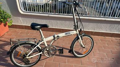 Bicicletta pieghevole acciaio inox