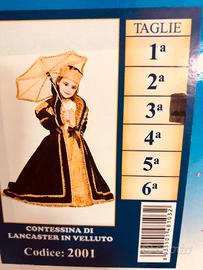 Costume di carnevale contessina