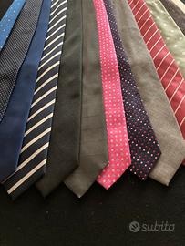 Cravatte miste colorate