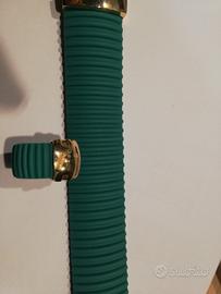 Set gioielli in silicone HIP HOP usati poco 
