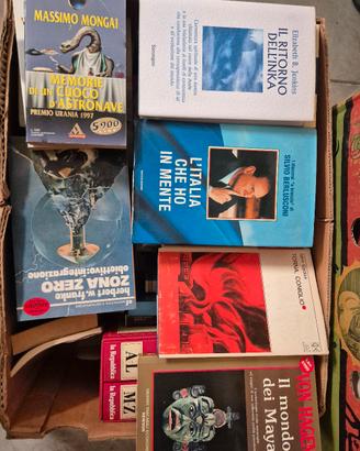 Lotto libri 1000 pezzi