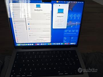 MacBook pro m1 16gb 1t