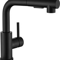 Rubinetto da cucina, nero, ad alta pressione