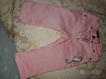 Jeans rosa 6 mesi Roberto Cavalli