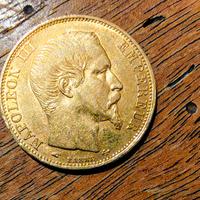 moneta 20 Franchi d'oro 