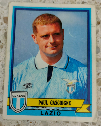 Figurina Calciatori Panini di Paul Gascoigne