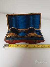 Binocolo vintage con custodia