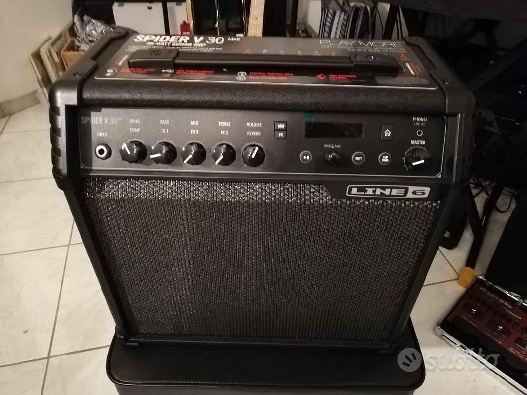 Line6 Spider V30 Amplificatore Chitarra Elettrica Chitarra Acustica