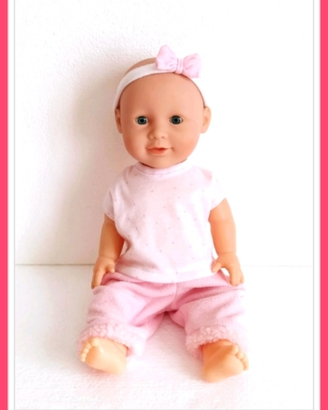Bambola bambolotto 40cm bebè baby tipo Cicciobello