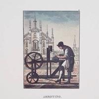 riproduzione stampa A. Biasioli "Arti e Mestieri"