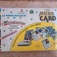 box sigillato Micro Card figurine Vallardi anni 80