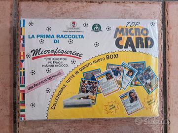 box sigillato Micro Card figurine Vallardi anni 80