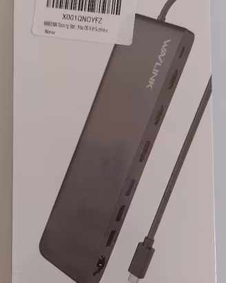 Wavlink WL-UMD09 Docking Station USB-C 4K Nuova