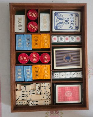 Scatola Domino e carte Dal Negro