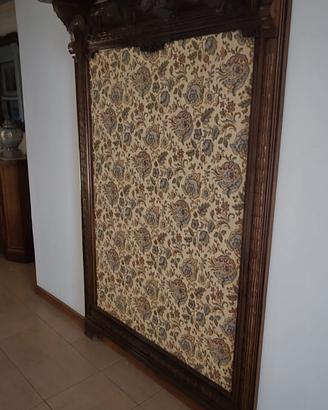 Attaccapanni vintage in legno massello da ingresso