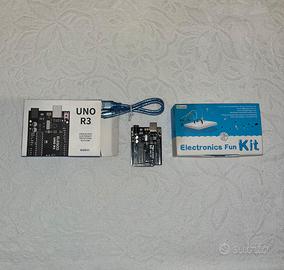 Scheda Arduino e kit accessori