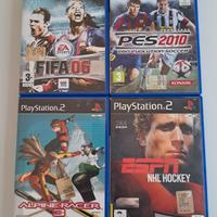 PS2 4 GIOCHI