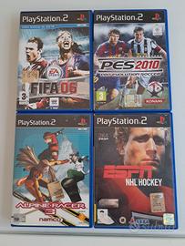 PS2 4 GIOCHI