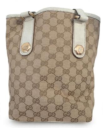 Borsa gucci vertical Tote gg canvas originale 