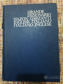 DIZIONARIO HAZON GARZANTI Italiano-Inglese