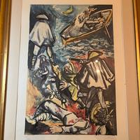 Renato Guttuso litografia