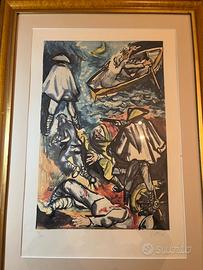 Renato Guttuso litografia
