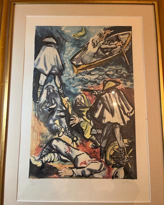 Renato Guttuso litografia