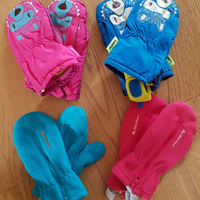 Guanti neve e pile bambino e bambina 3-4 anni