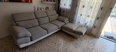 Divano POLTRONESOFÀ 3 Posti /Poggiatesta più pouf