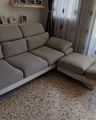 Divano POLTRONESOFÀ 3 Posti /Poggiatesta più pouf