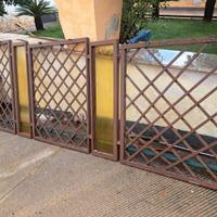 divisorio in alluminio 