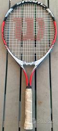 Racchetta Tennis Junior Wilson Steam 25 Età 8-10