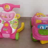 Primi passi Valentina scoterina e Sofia pronti via